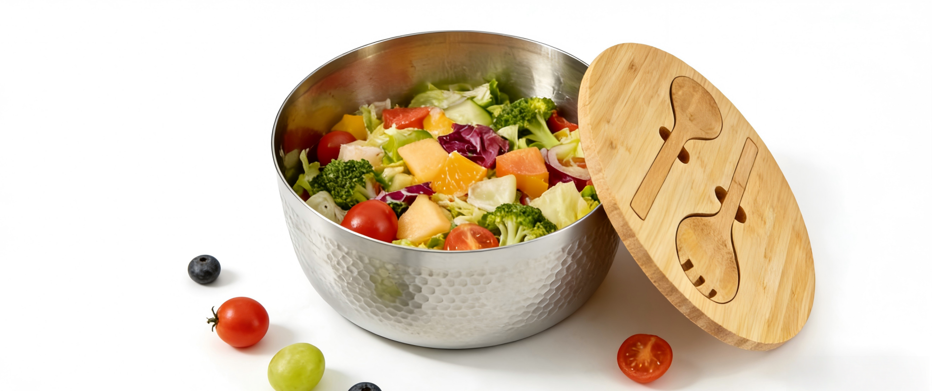Stainless Steel Salad Bowl Series